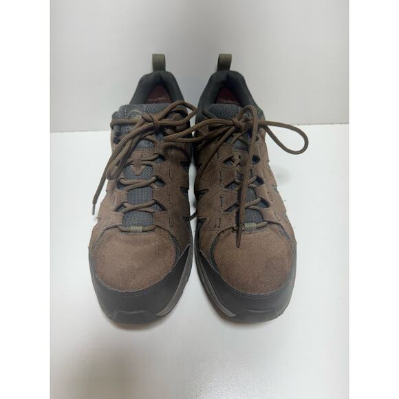 New Balance MW799BP Brown Leather Trail Walking Hiking Shoes Men’s 9.5D - Picture 1 of 8